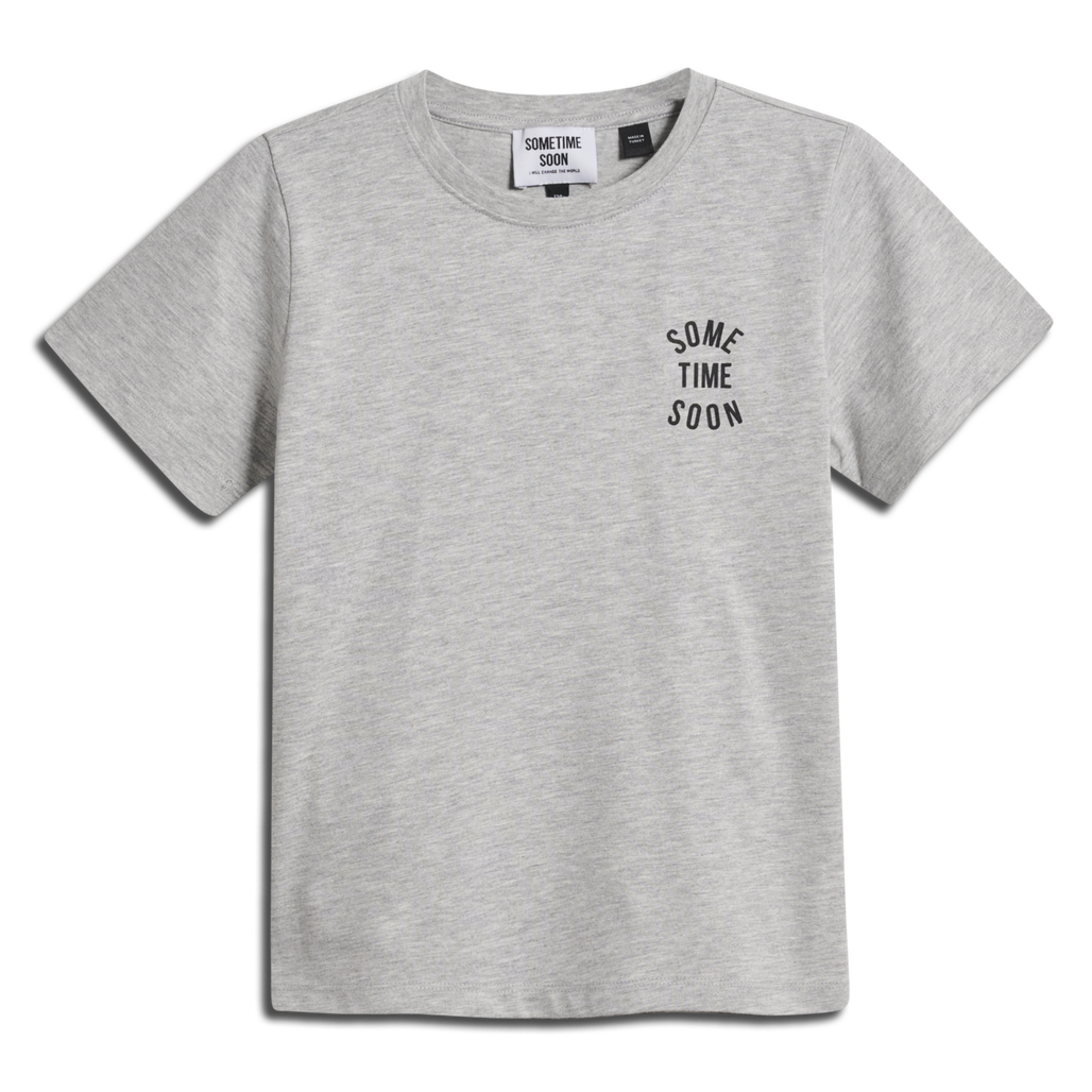 stmREVOLUTION T-SHIRT S/S, GREY MELANGE, packshot