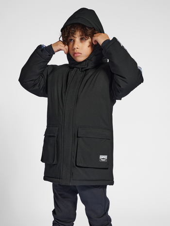 stsGLIDER JACKET, BLACK, model