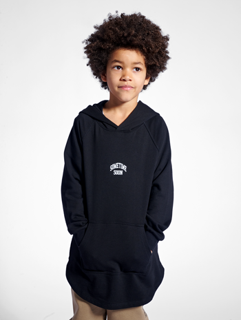 stmCREATION HOODIE, BLACK, model