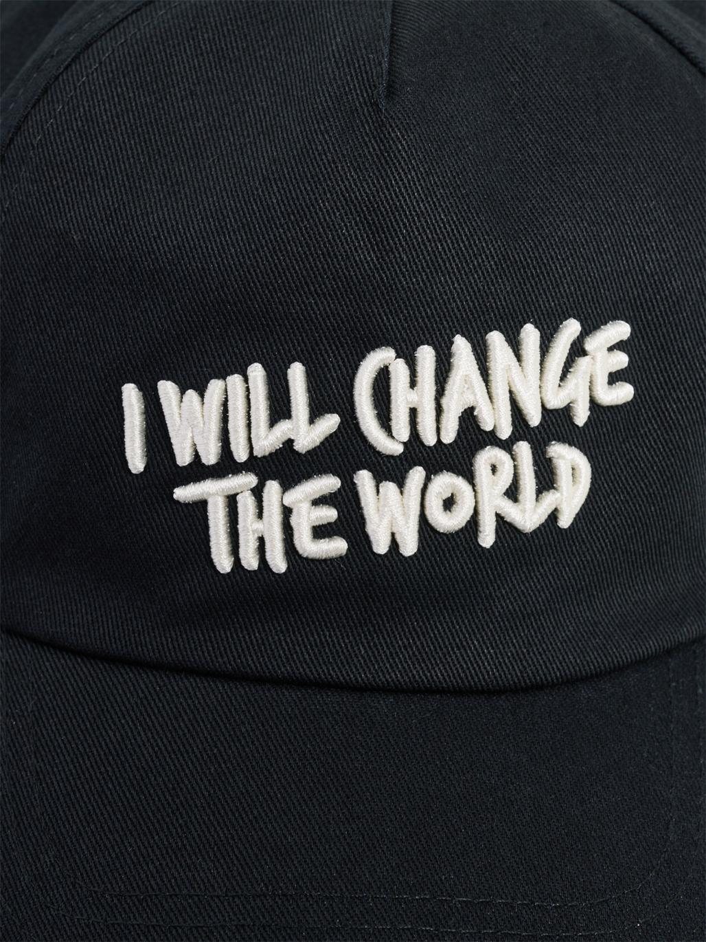 stsWORLD CAP, BLACK, packshot