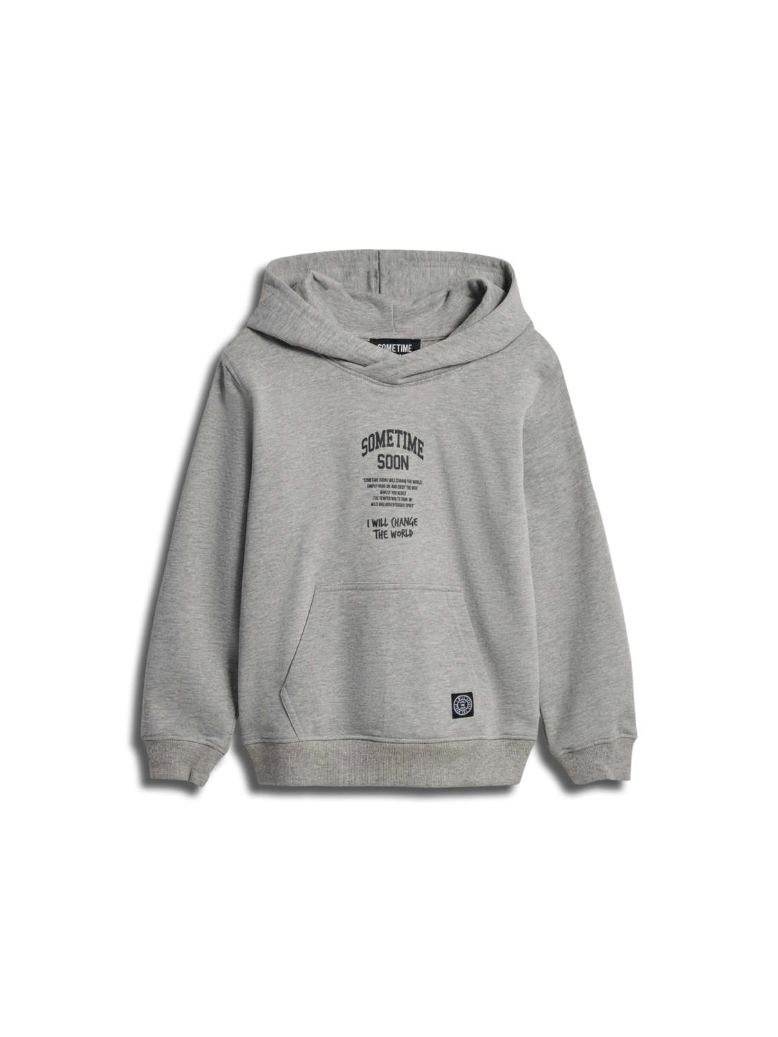 stsDIMAS HOODIE, LIGHT GREY MELANGE, packshot