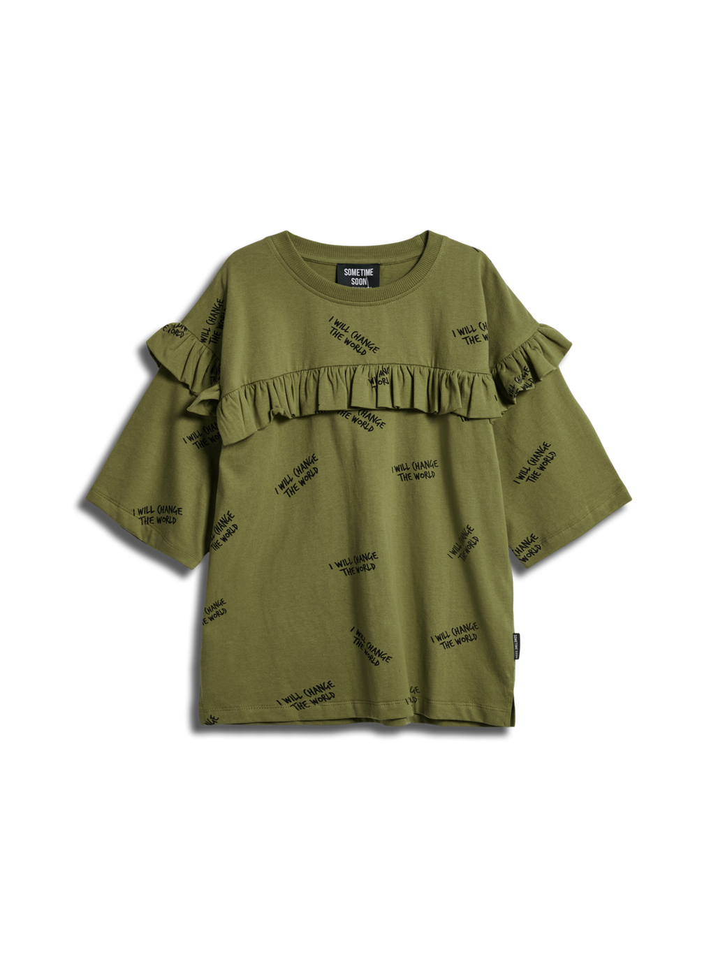 stsMOLLY T-SHIRT S/S, OLIVE BRANCH, packshot