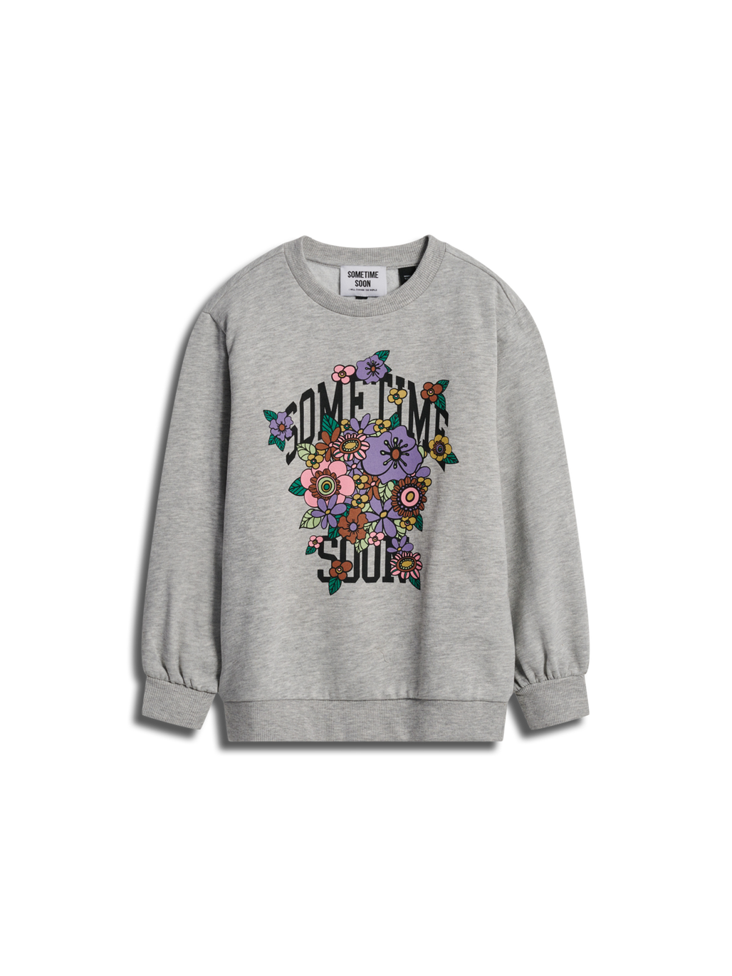 stsJESSIE SWEATSHIRT, LIGHT GREY MELANGE, packshot