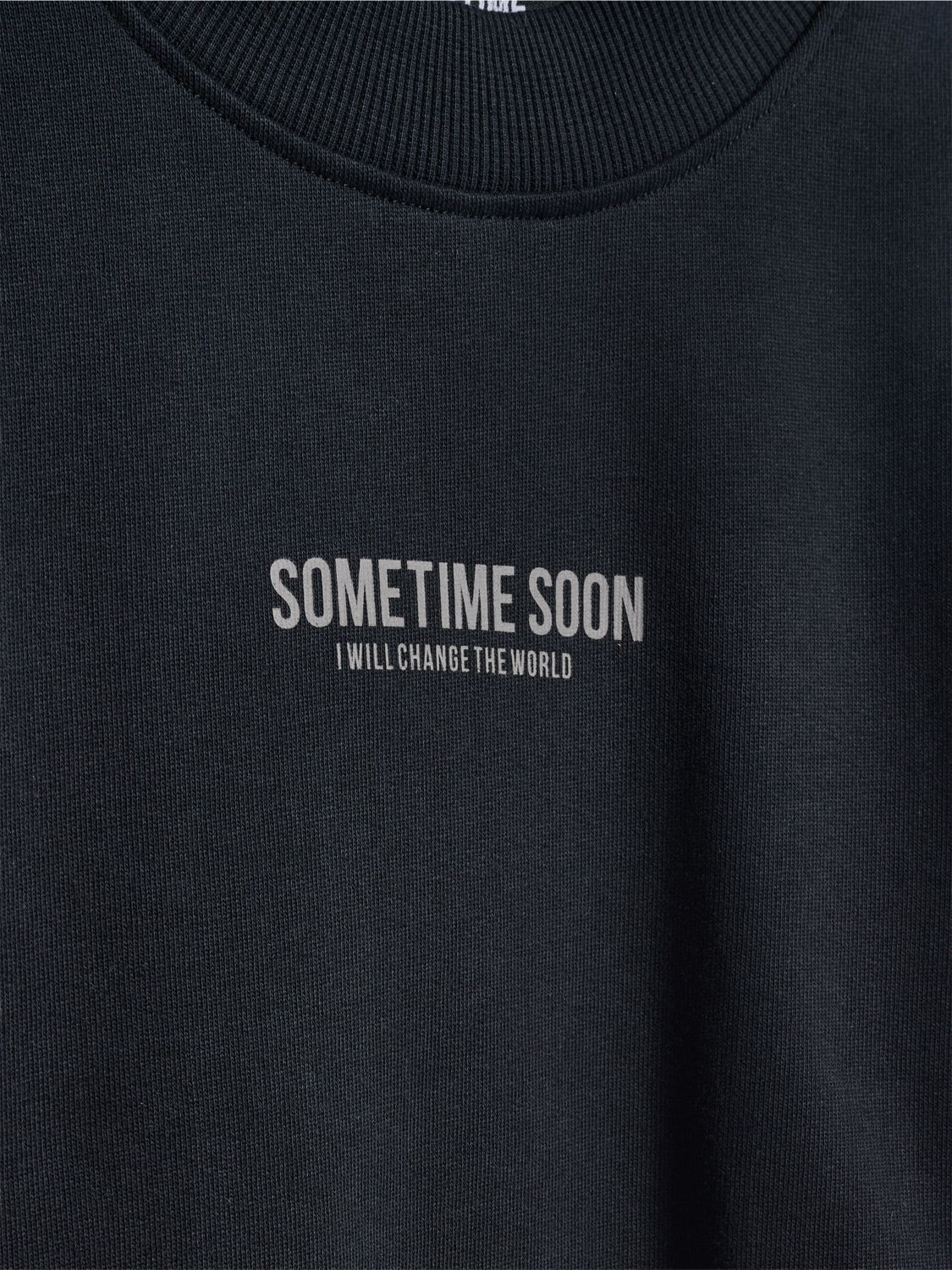 stsLAKER SWEATSHIRT S/S, BLACK, packshot