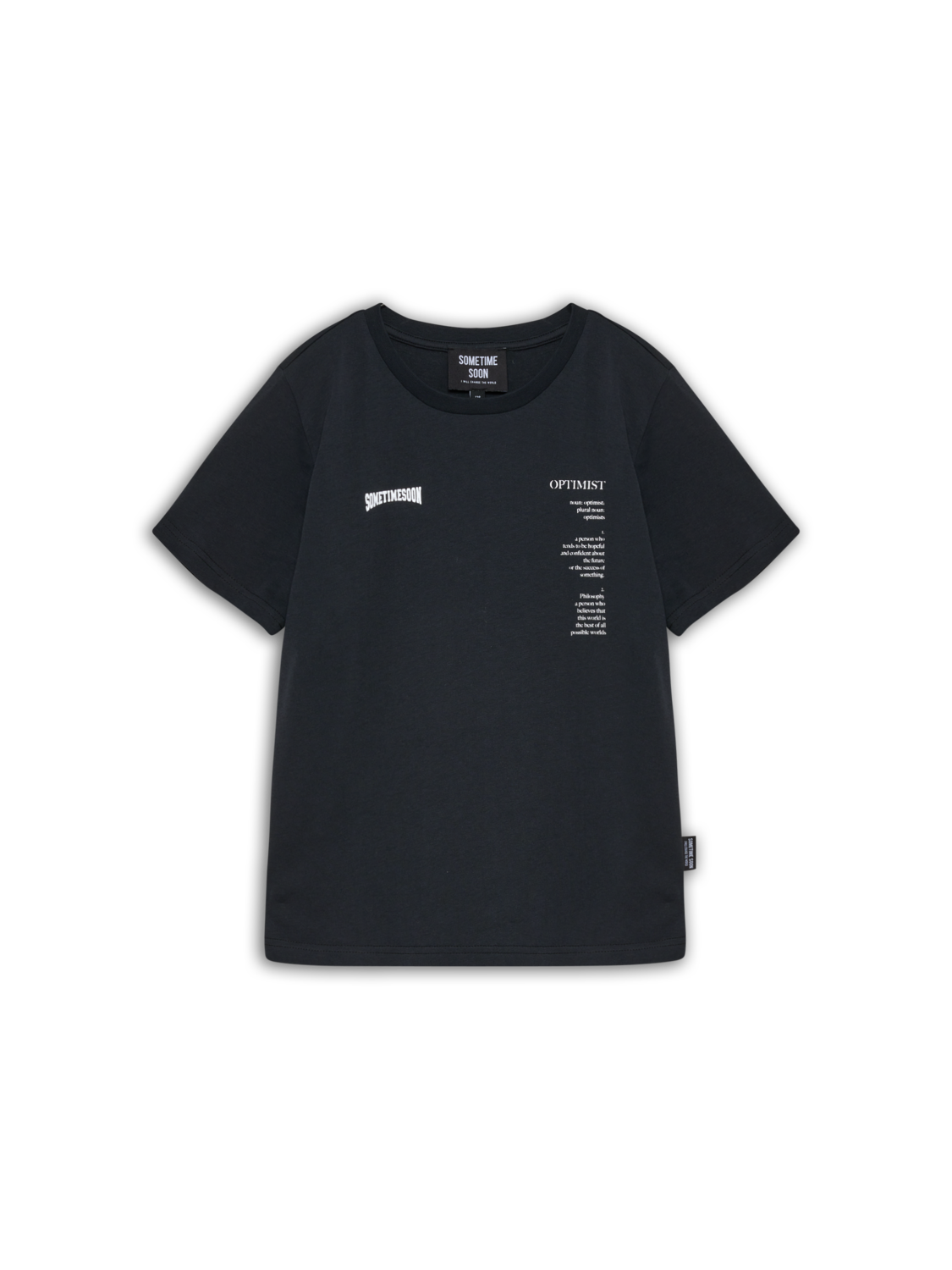 stsAIDEN T-SHIRT, BLACK, packshot